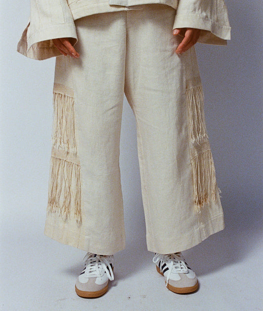 Mossi Fringe Pants (Cropped)