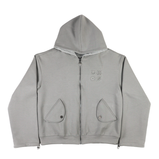 Siki Hoodie (Reversible) - Cement