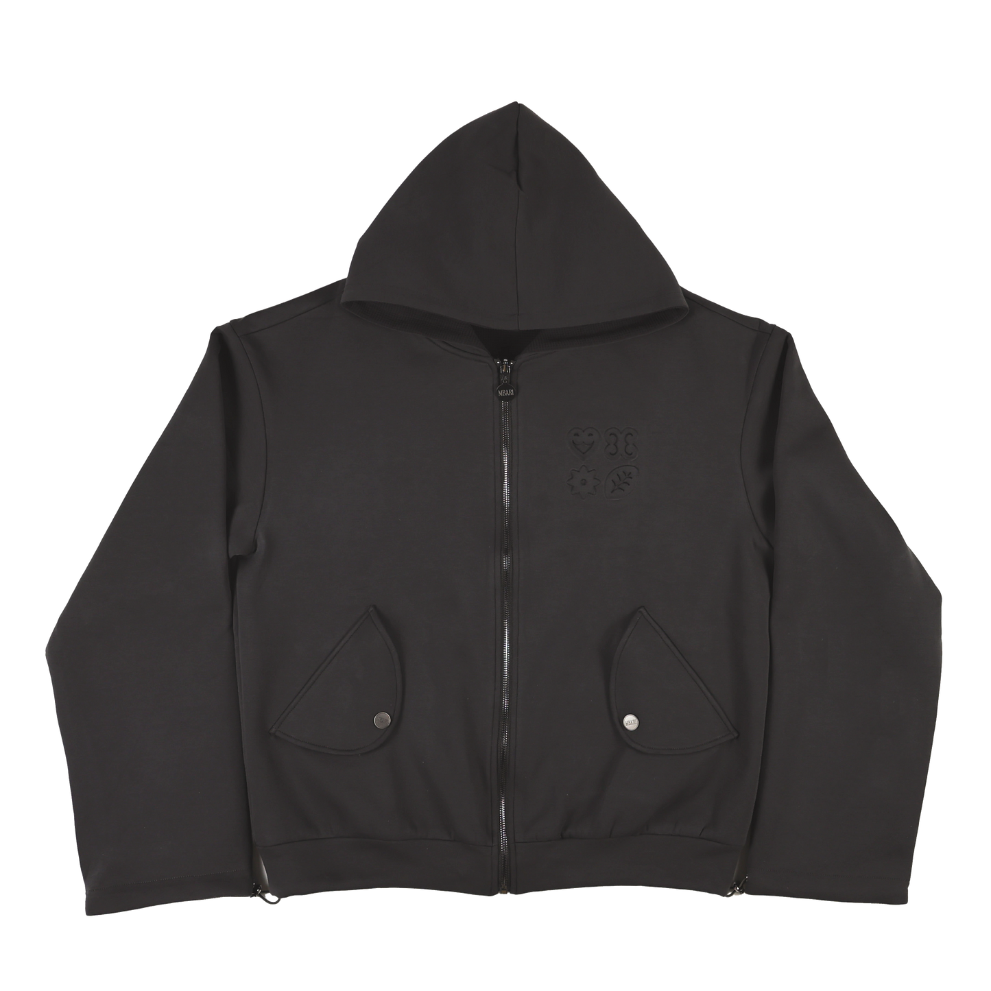 Siki Hoodie (Reversible) - Coal